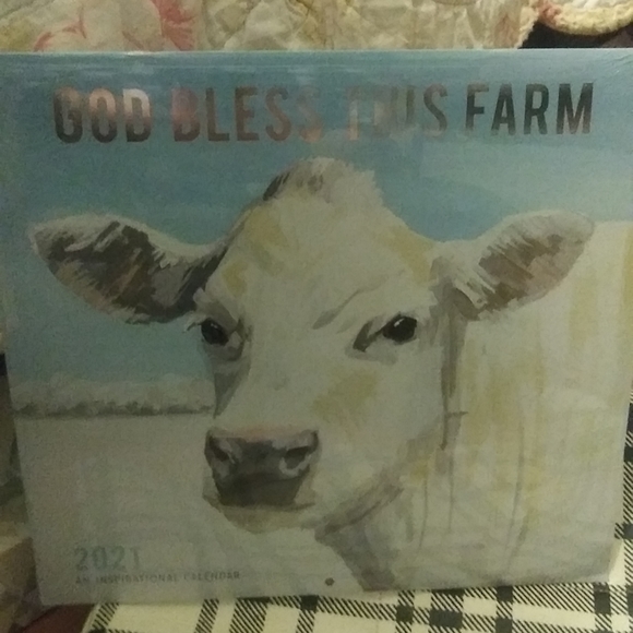 GOD BLESS THIS FARM 2021 CALENDAR - Picture 1 of 13